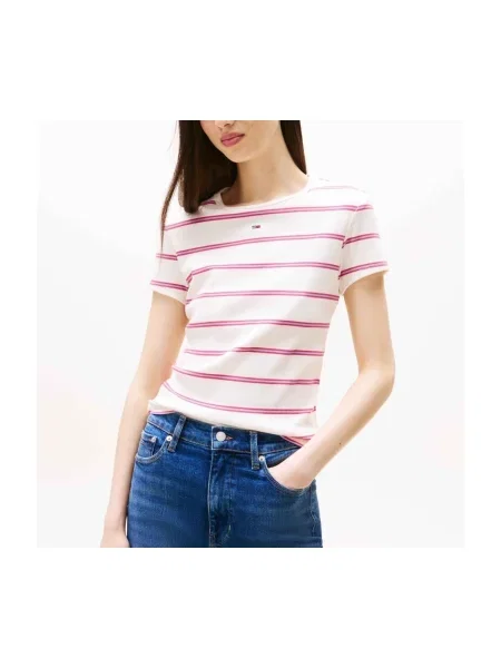 Tricou Tommy Jeans alb