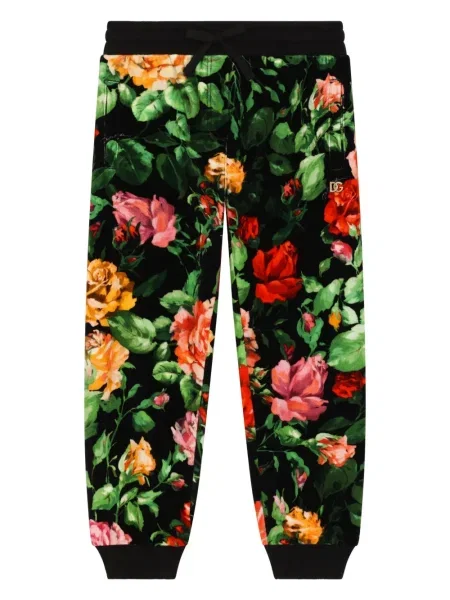 Joggery dziecięce Dolce And Gabbana czarne