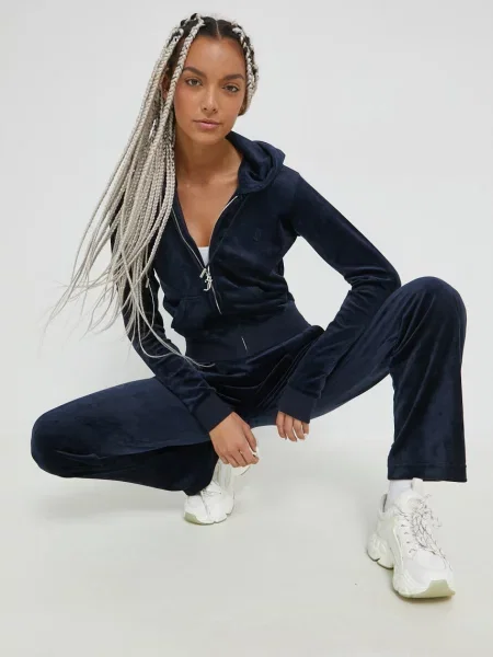 Bluza Juicy Couture mornarsko modra