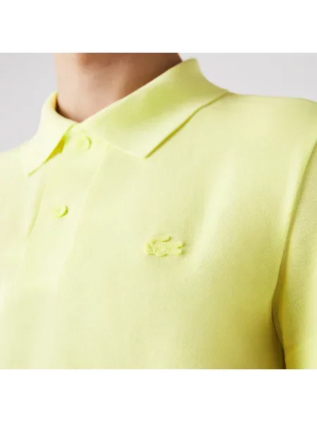 Поло Lacoste желтое