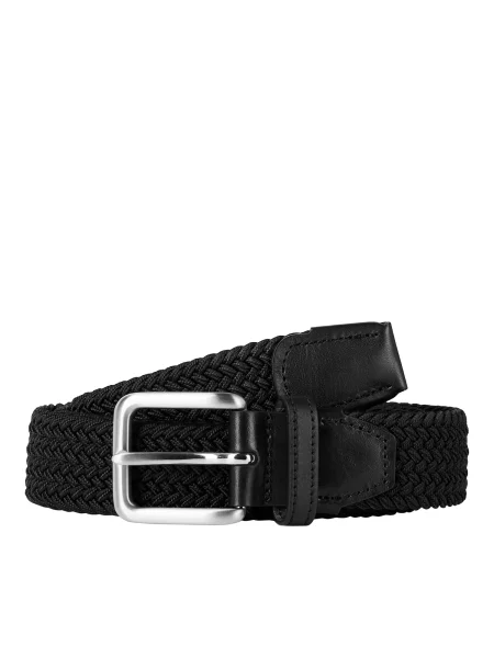 Ζωσμένος ζώνη Jack & Jones μαύρο