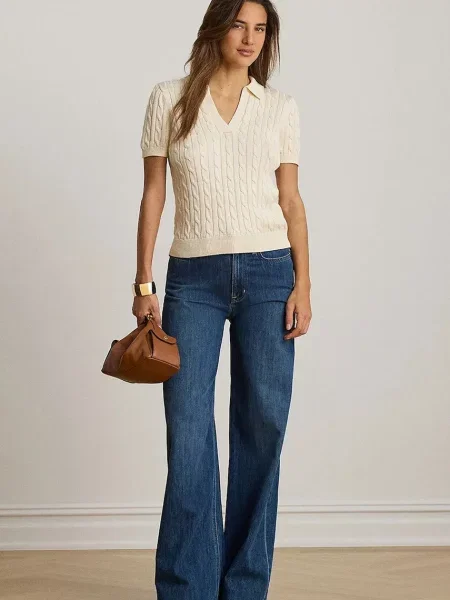 Свитер Lauren Ralph Lauren с коротким рукавом