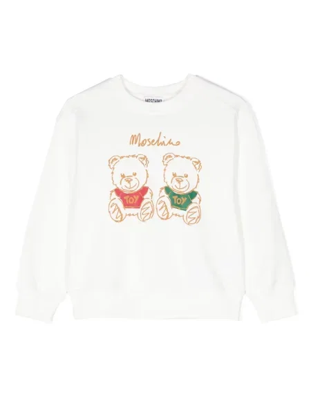 Bluza dziecięca Moschino biała