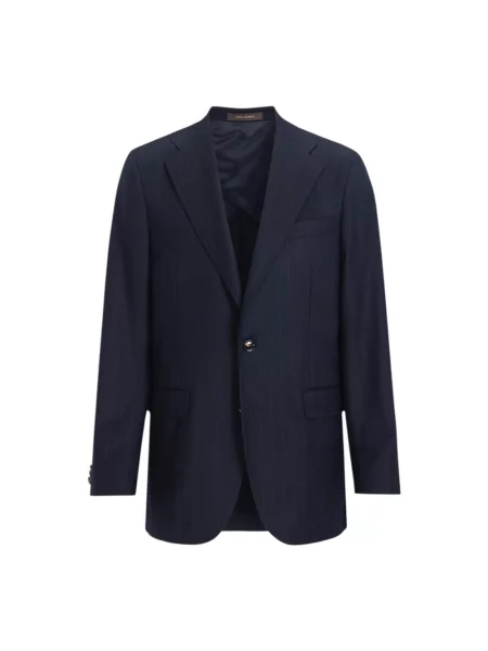 Marynarka Oscar Jacobson wełniana niebieska