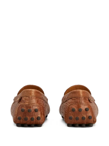 Pantofi loafer Tod's din piele maro