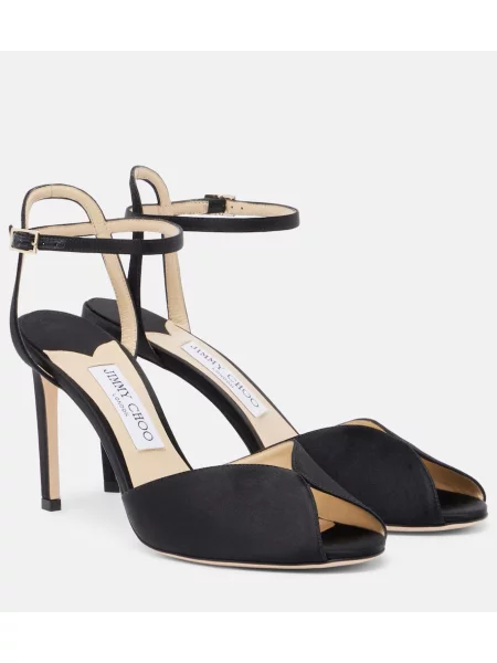 Sandale Jimmy Choo din piele de căprioară negru