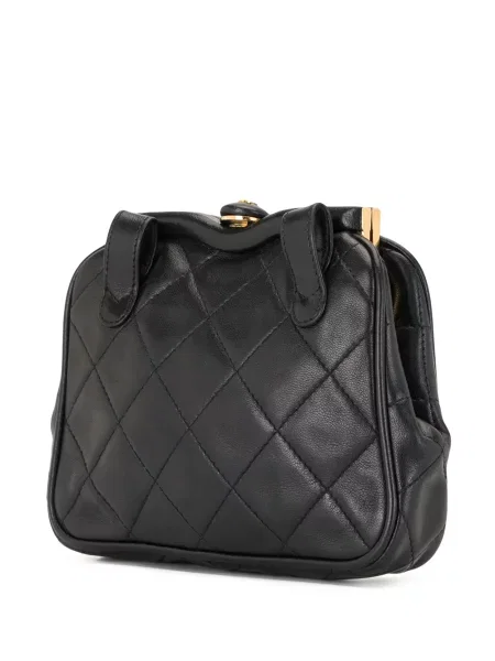 Prošívaný pásek Chanel Pre-owned černý