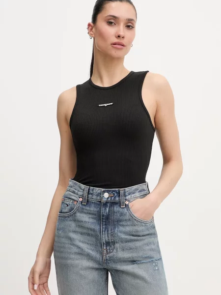 Top Tommy Jeans černý