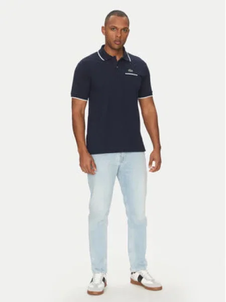 Lacoste Polokošile Tmavomodrá