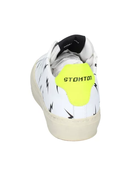 Sneakersy Stokton skórzane białe
