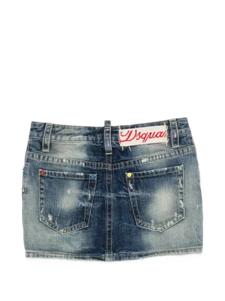 Fustă Dsquared2 albastru