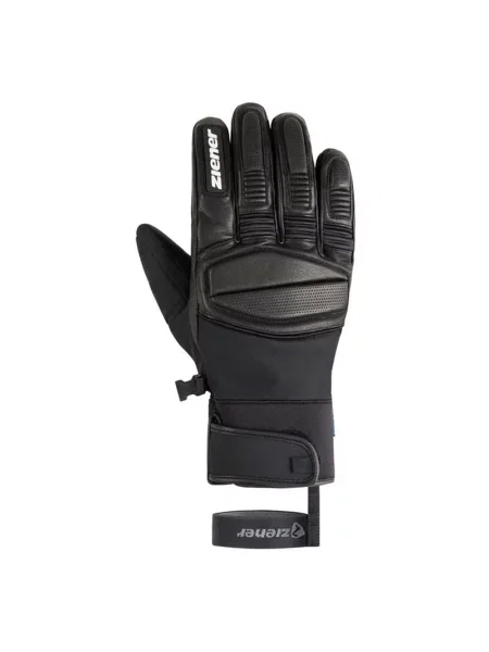 Bluzka Alberta Ferretti z dekoltem w serek skórzana czarna