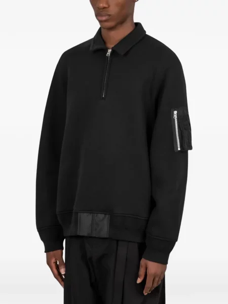 Tricou polo Sacai negru