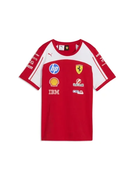 PUMA Replika koszulki Scuderia Ferrari HP Odzież S czerwony