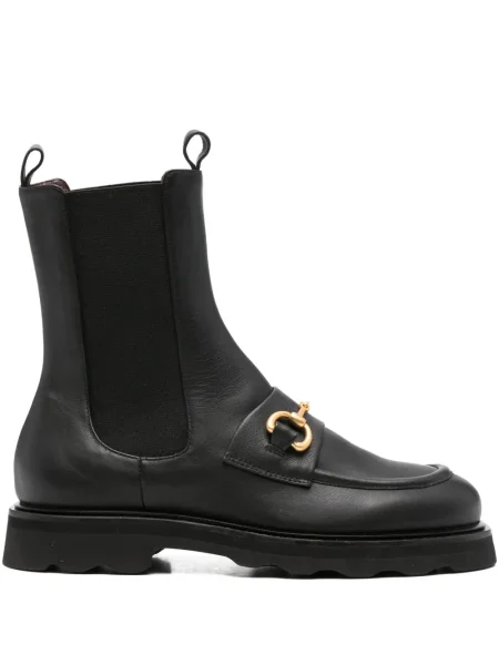 Botine chelsea Pomme D´or din piele negru