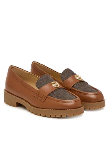 MICHAEL Michael Kors Natikači JAELYN čokolada / umbra rjava
