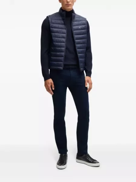 Pantaloni Boss albastru