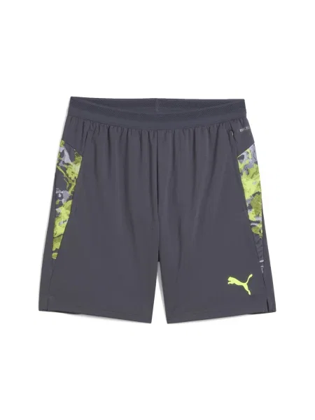 PUMA Pantaloni sport IndividualCUP / închis / verde gri