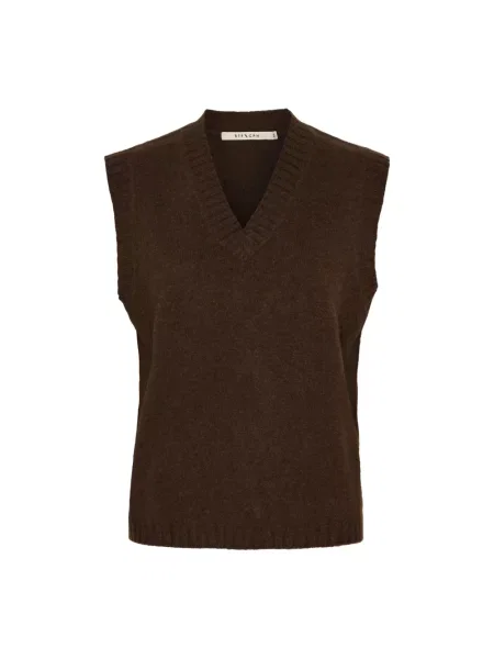 Sweter Btfcph wełniany brązowy