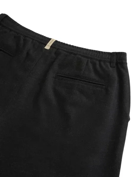 Pantaloni Woolrich plisate albastru