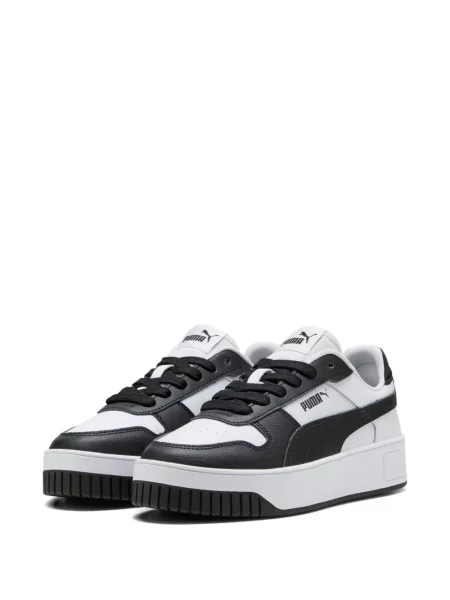 Sneakerși Puma Platform streetstyle alb