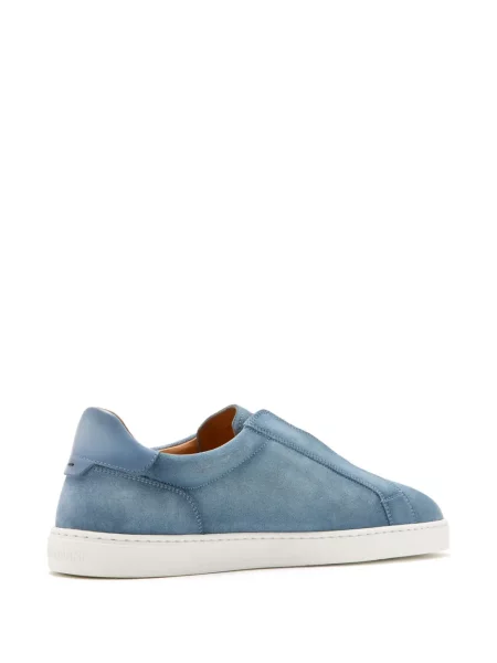 Szarvasbőr slip on sneaker Magnanni kék