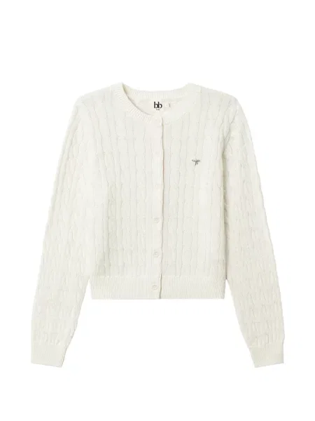 Cardigan B+ab cu funde tricotate