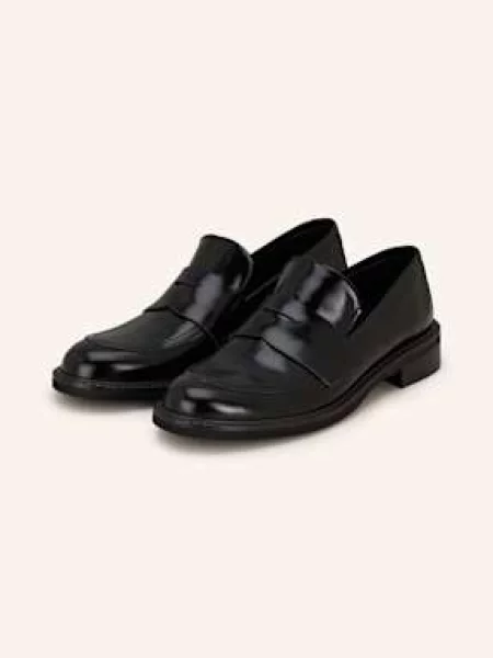 Darling Harbour Penny Loafers schwarz czarne