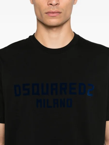 Tricou Dsquared2 cu imagine negru
