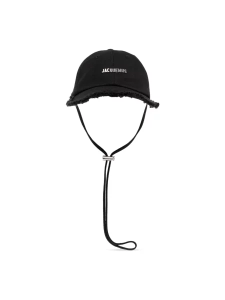 Czapka z daszkiem Jacquemus casual czarna