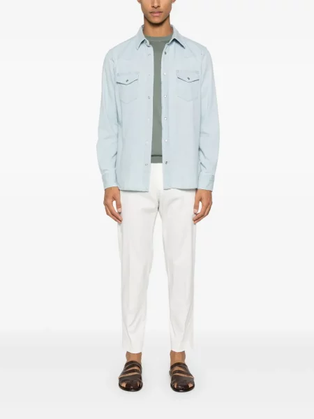 Pantaloni chino Pt Torino alb