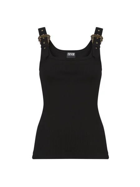 Top Versace Jeans Couture črna