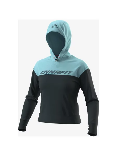 Bluza z kapturem Dynafit granatowa błękitna XS niebieska