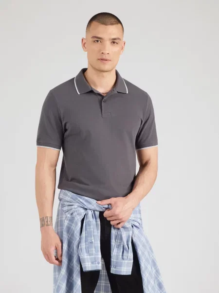 S.Oliver Tricou gri grafit alb