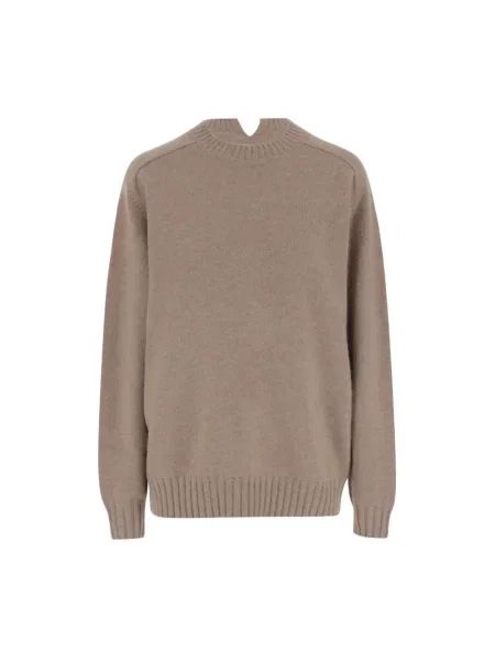 Sweter Carven brązowy