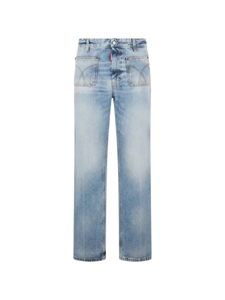 Pantaloni Dsquared2 albastru