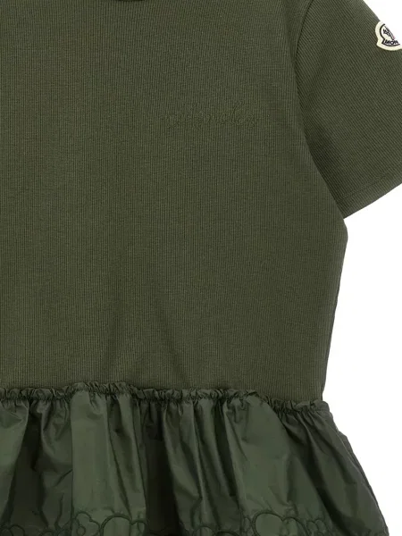 Koszulka dziecięca Moncler Enfant zielona