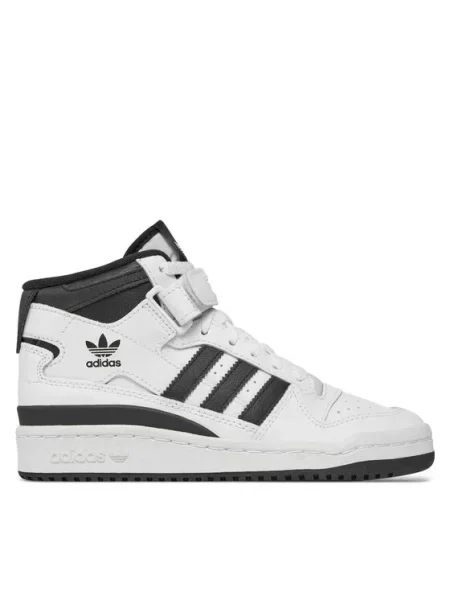 ADIDAS ORIGINALS Tenisky Forum černá bílá