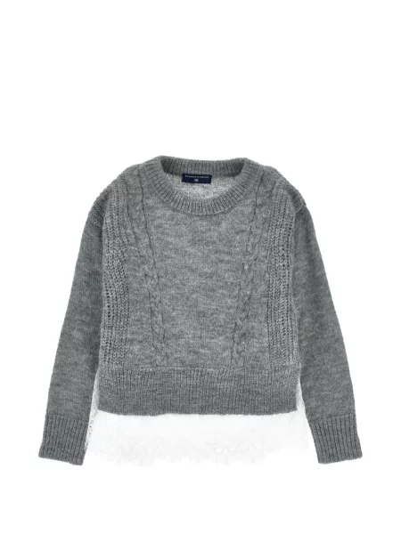 Sweter dziecięcy Ermanno Scervino szary