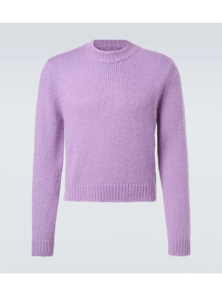 Pulover Jil Sander de lână violet