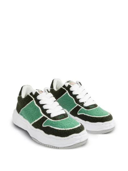 Bouclé sneakerși Maison Mihara Yasuhiro verde