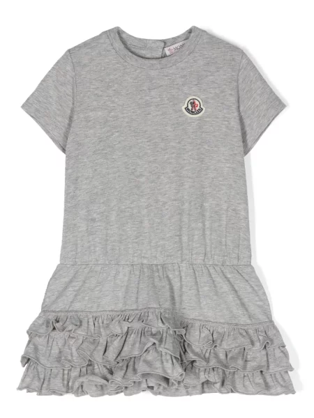 Sukienka dziecięca Moncler Enfant szara