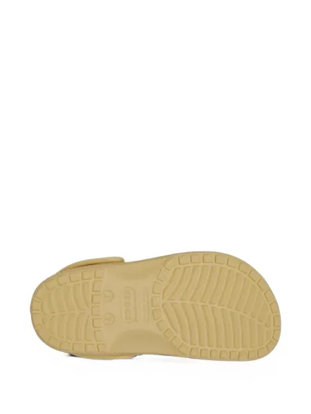 Klapki mules dziecięce Crocs żółte