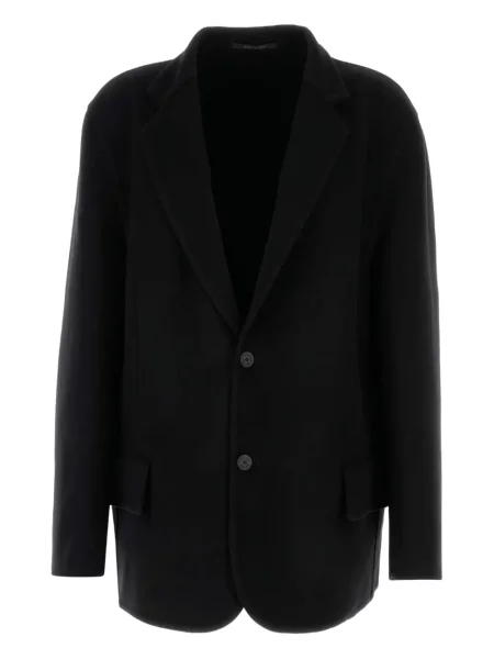 Sacou Balenciaga de lână negru