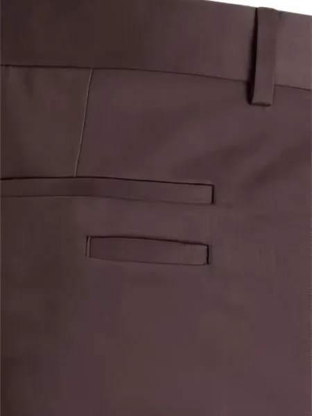 Pantaloni Boss din cașmir maro