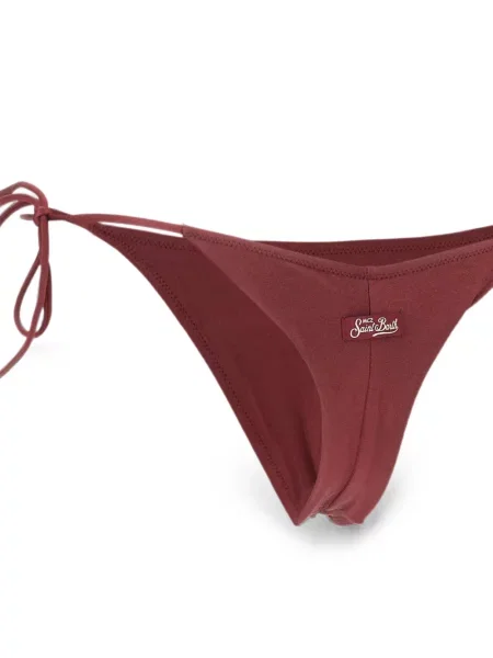 Bikini Mc2 Saint Barth cu legături roșu