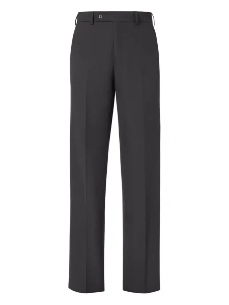 Pantaloni Fendi de lână negru