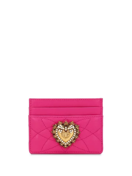 Portofel Dolce & Gabbana din piele roz