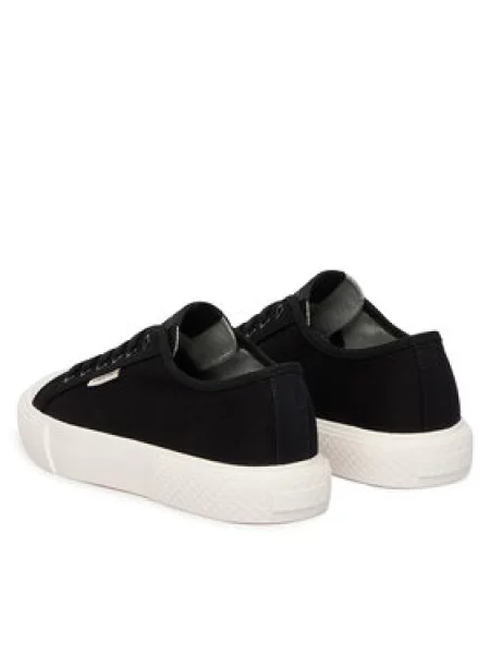 Tenisice Calvin Klein Vulc Low Lace Up Canvas crna