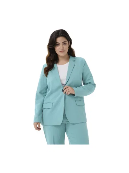 Marynarka Kaffe Curve zielona